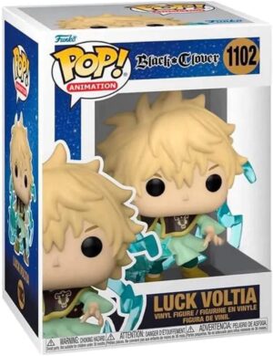 Funko Pop Black Clover Luck Voltia Figure